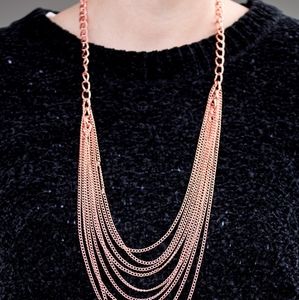 Paparazzi We Gonna Slay Copper Necklace Set